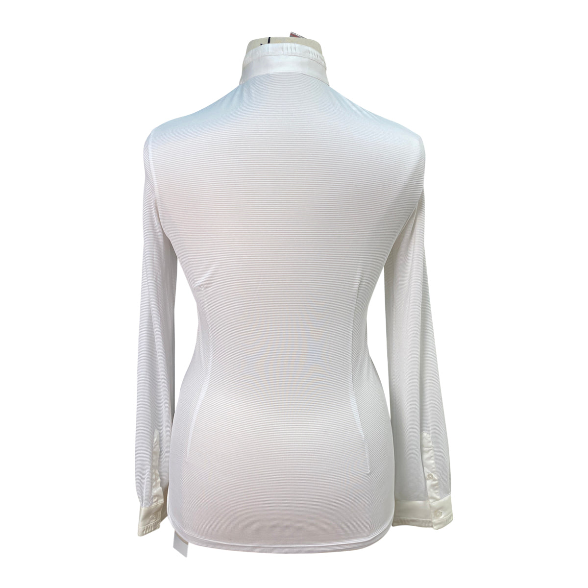 Cavalleria Toscana Long Sleeve Show Shirt in White