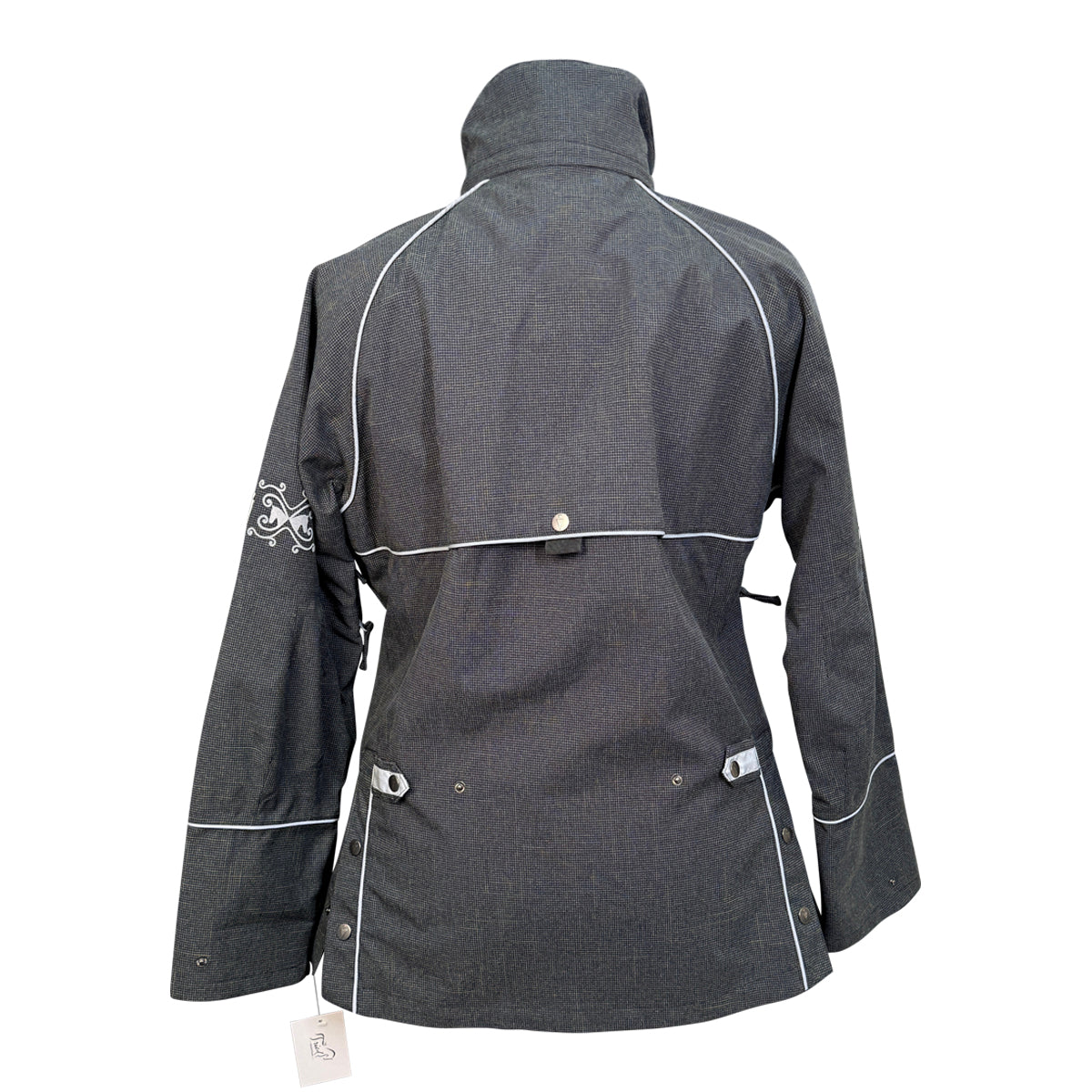 Kerrits High Tail Rain Jacket in Grey