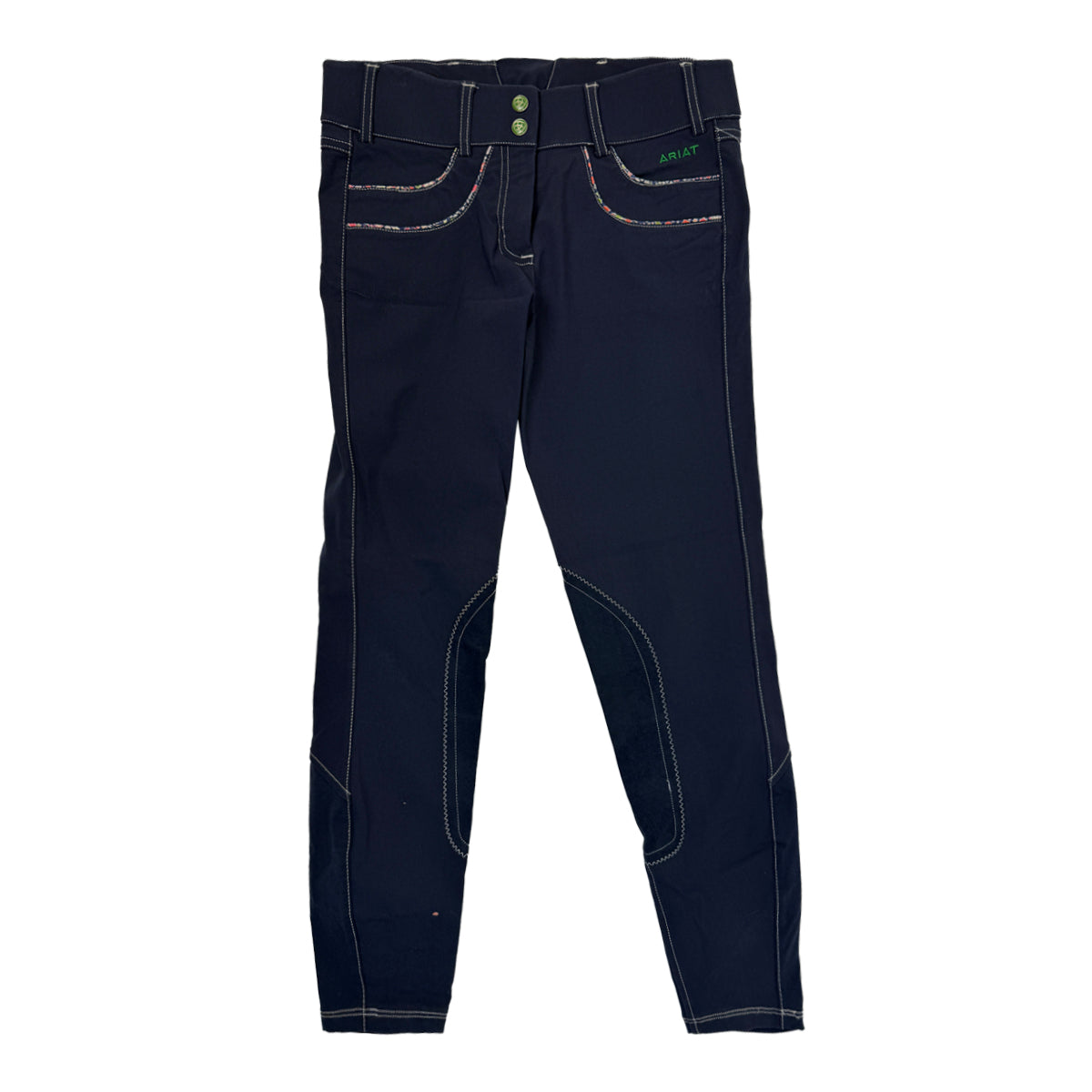 Ariat 'Tri Factor Grip' Breeches in Navy