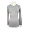 Lululemon 'Swiftly' Tech Short Sleeve 2.0 in Grey