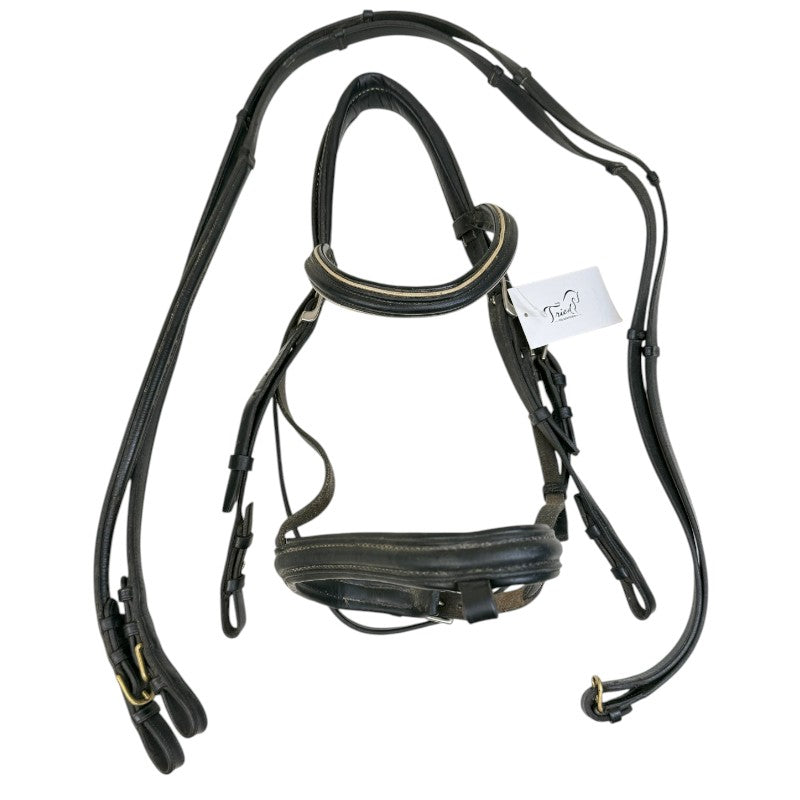 Stubben Dressage Bridle in Black
