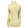 Dover Saddlery 'CoolBlast' Sunshirt in Yellow Polka Dots