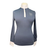 Noel Asmar Quarter Zip Competition Top in Navy