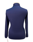 EIS 1/4 Zip Base Layer in Navy - Women's XL
