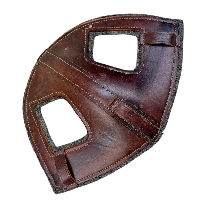 Leather Head Bumper in Brown - One Size