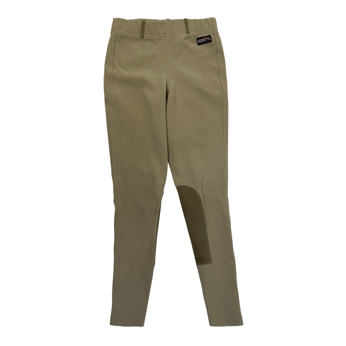 Kerrits Microcord Knee Patch Tights in Tan