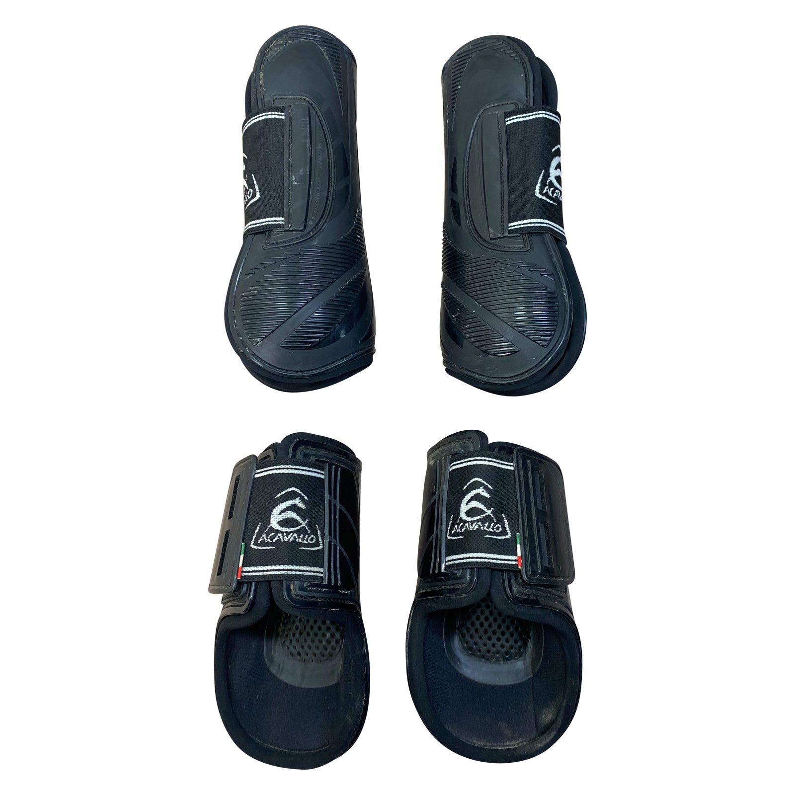 Acavallo 'Opera' Jump Boots Set in Black Horse