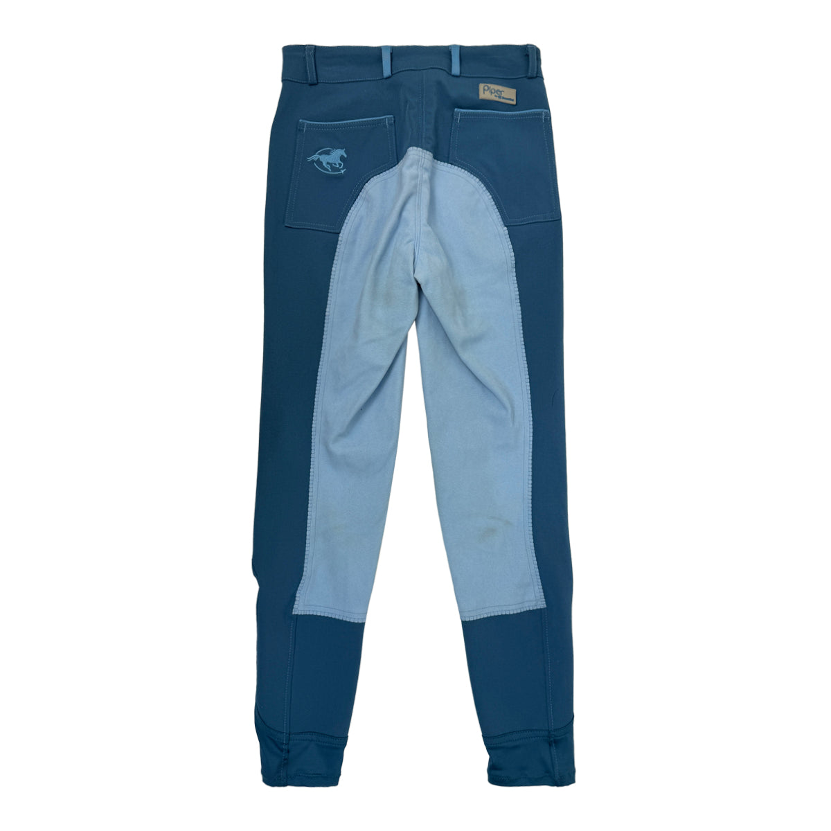 SmartPak Piper 'Evolution' Full Seat Breeches in Wave Blue
