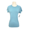 Stride by Dover 'Reach' Seamless Short Sleeve Shirt in Light Blue