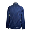 Ariat TEK Heat Series Long Sleeve Shirt in Navy/White Polka Dots