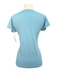 Stride by Dover 'Reach' Seamless Short Sleeve Shirt in Light Blue