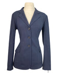 RJ Classics 'Monterey' Orange Label Show Coat in Navy Herringbone - Women's 10R