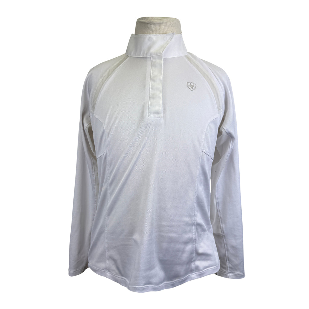 Ariat 'Sunstopper 2.0' Show Shirt in White