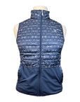 Ariat Puffer Softshell Vest in Blue Bits