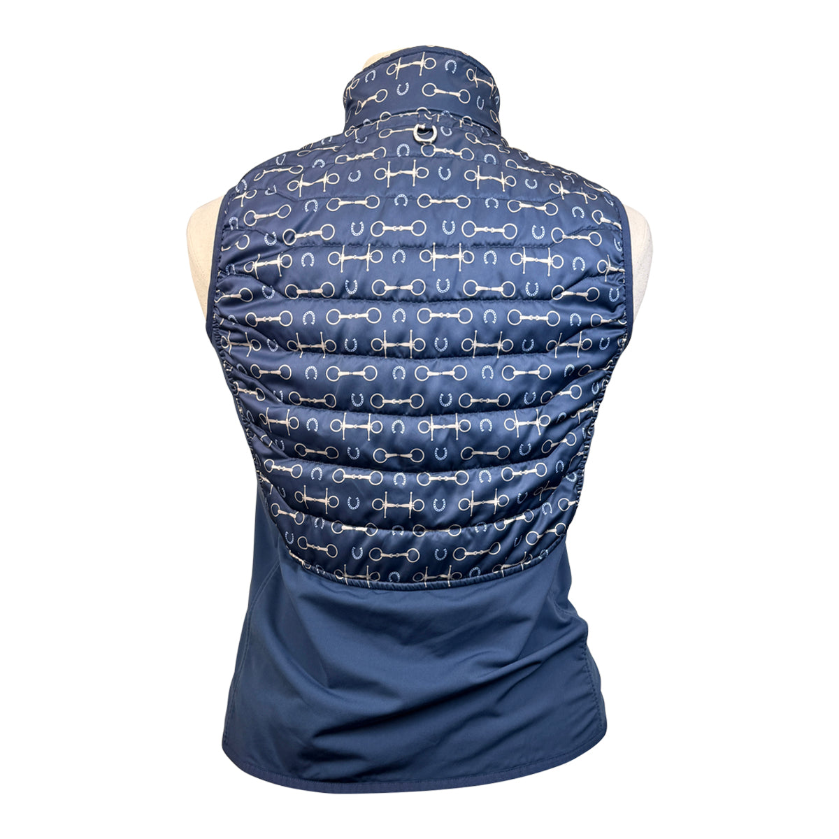 Ariat Puffer Softshell Vest in Blue Bits