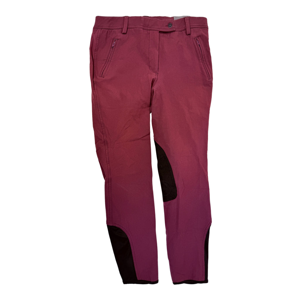 Asmar Equestrian Classic Breeches in Maroon
