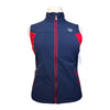 Ariat New Team Softshell Vest in Navy/Red