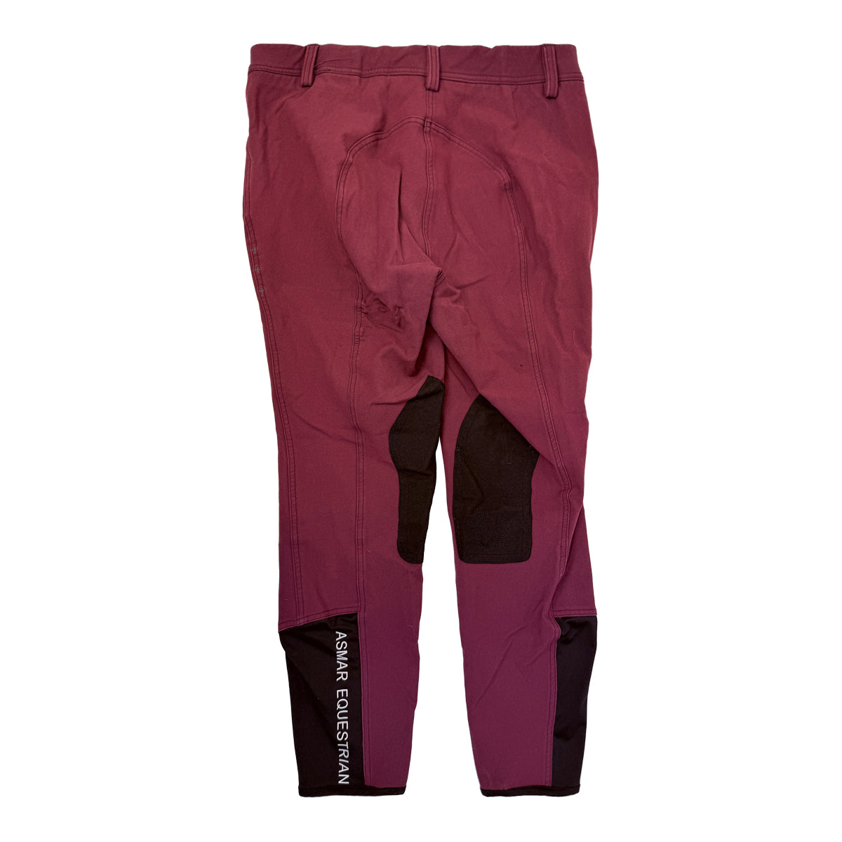 Asmar Equestrian Classic Breeches in Maroon