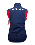 Ariat New Team Softshell Vest in Navy/Red