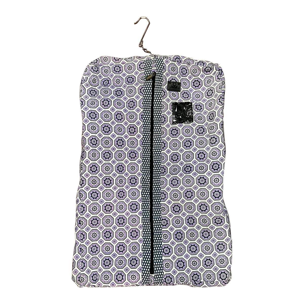 Equine Couture 'Kelsey Equestrian' Garment Bag in Purple/White