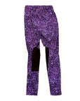 Kerrits Performance Knee Patch Tights in Purple Camo