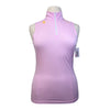 Clovis Equestrian Sleeveless Top in Bubblegum - Women's XXL