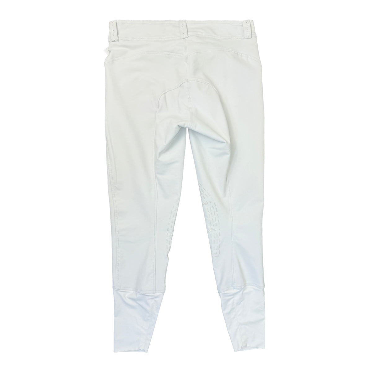 Penélope Knee Patch Breeches in White