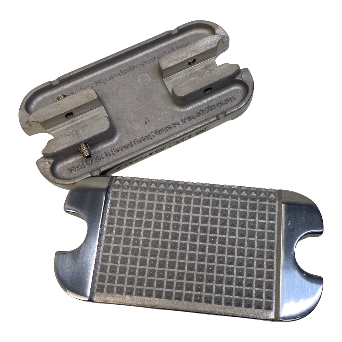 MDC Widbed Replacement Aluminum Treds in Stainless Steel 