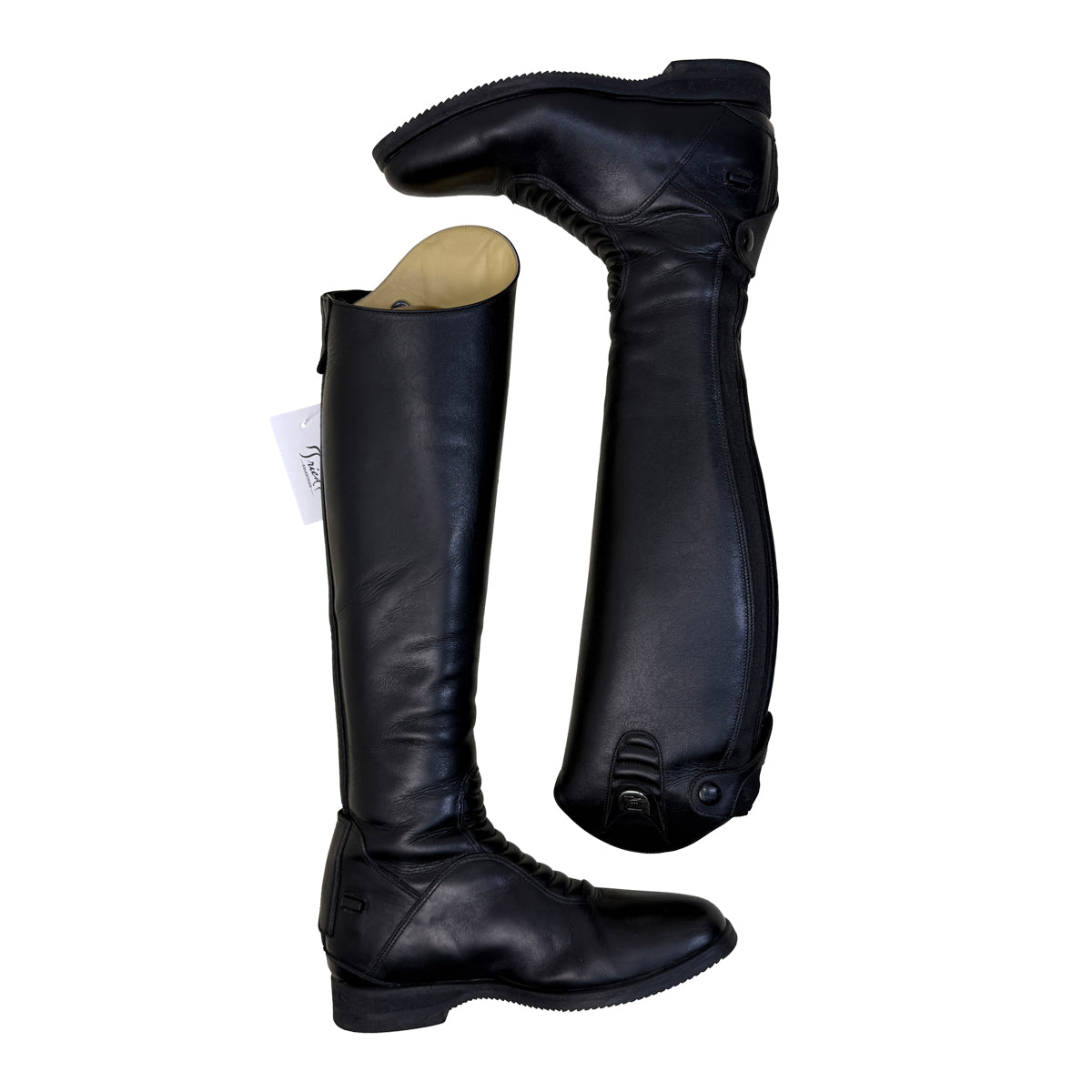 Tucci 'Harley' Tall Dress Boots in Black 