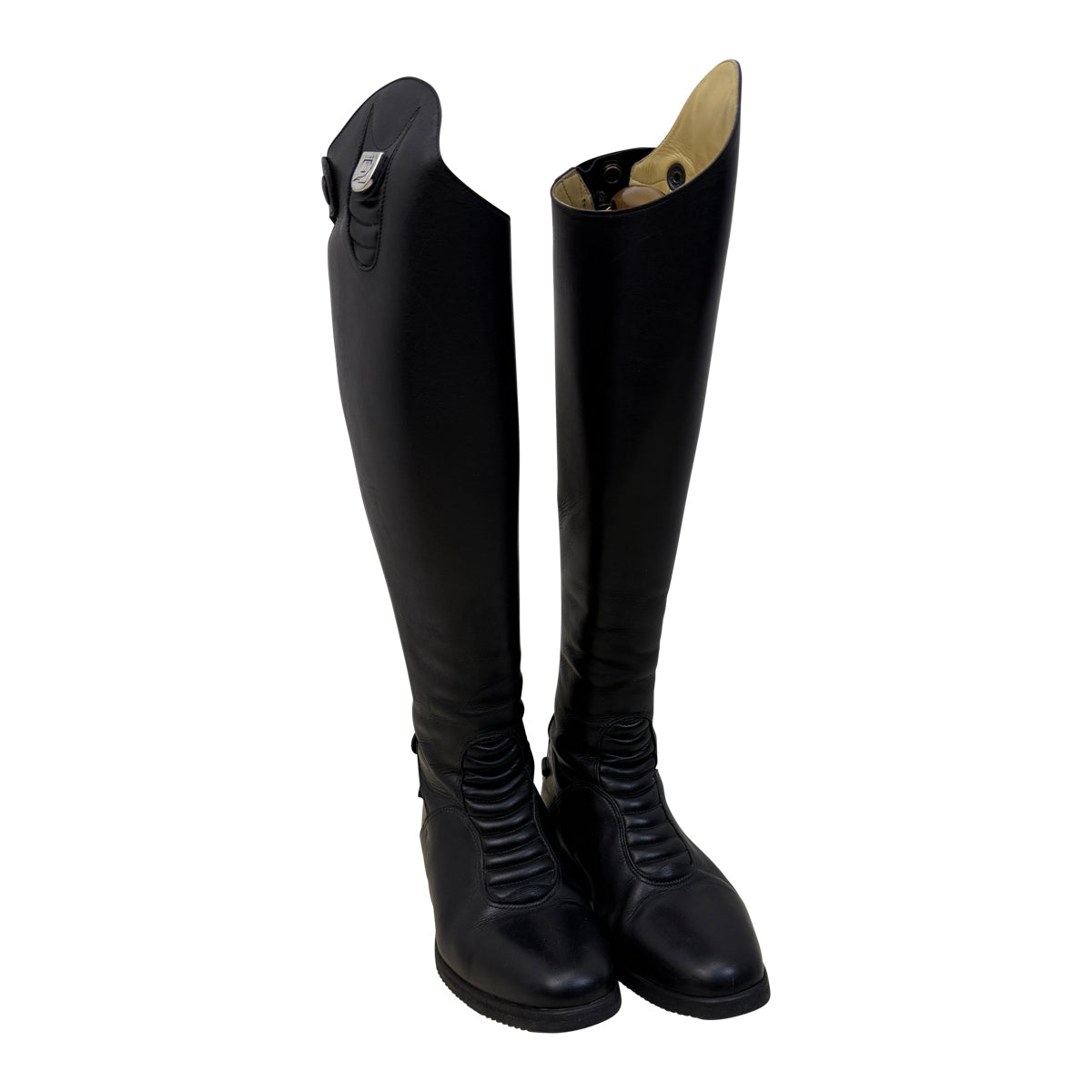 Tucci 'Harley' Tall Dress Boots in Black 