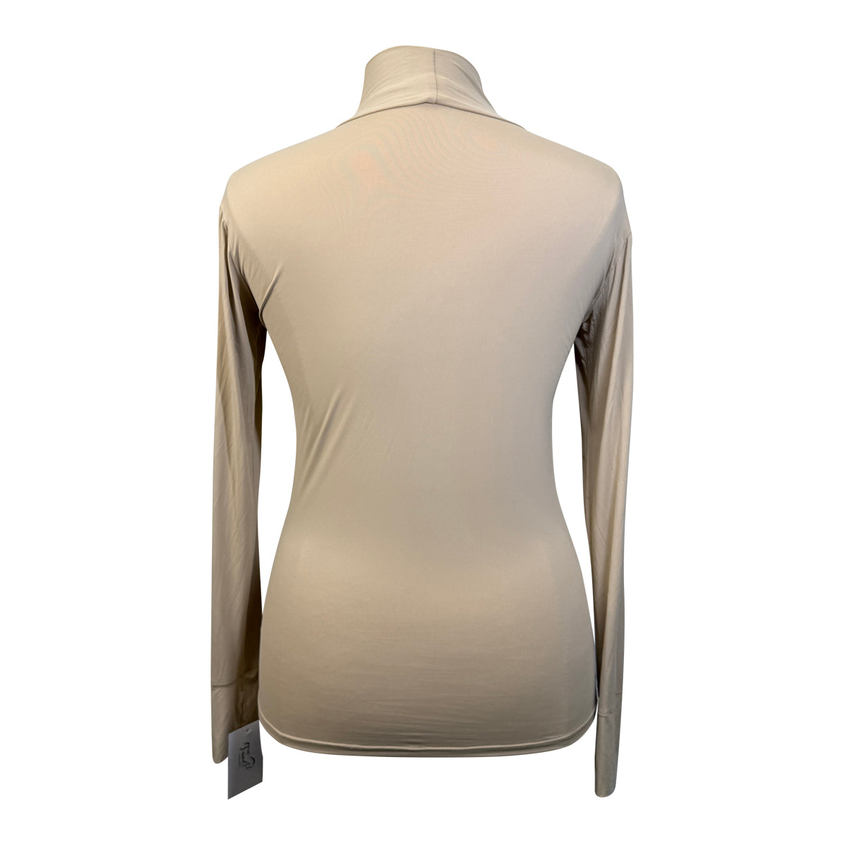 Kismet 'Alexa Solid' Turtleneck Schooling Shirt in Dune