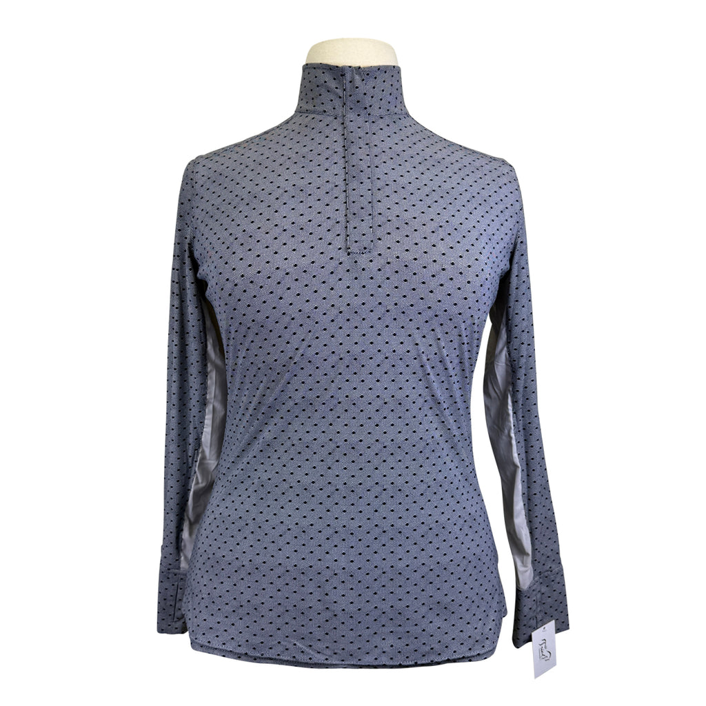 RJ Classics 'Ella' Sun Shirt in Black & White Polka Dot
