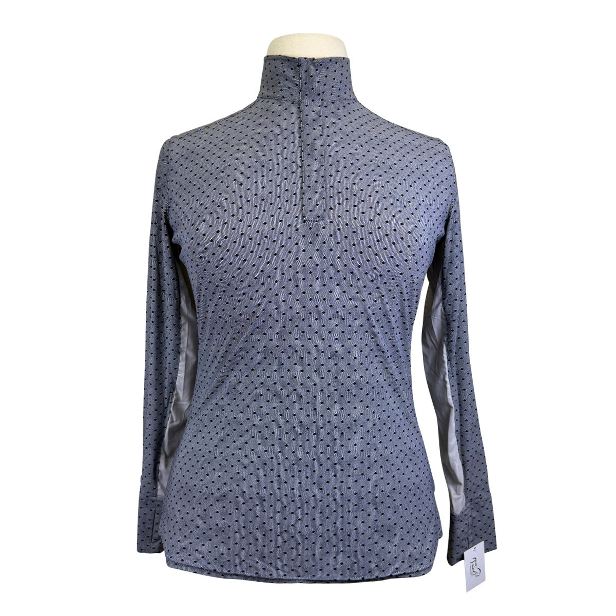 RJ Classics 'Ella' Sun Shirt in Black &amp; White Polka Dot