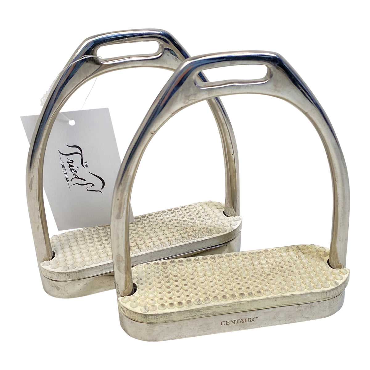 Centaur Fillis Stirrup Irons in Stainless Steel