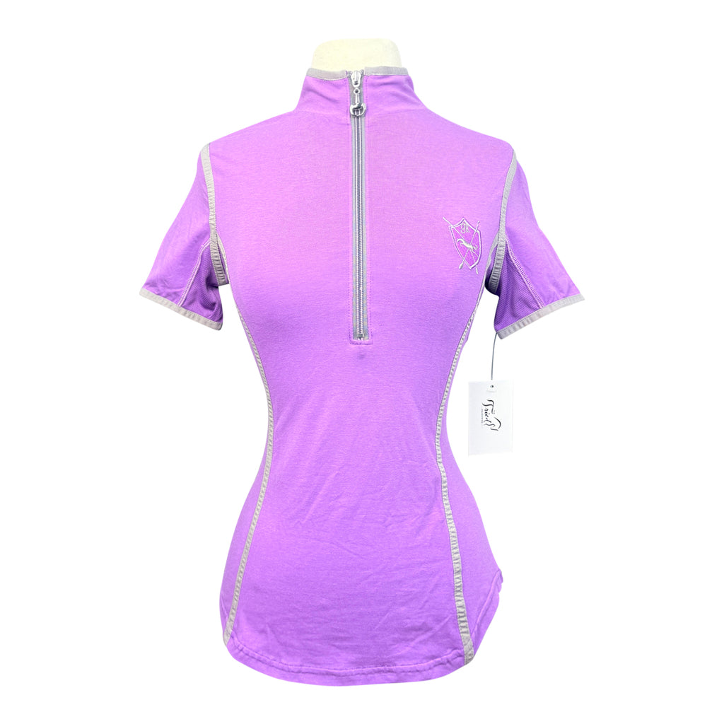 Goode Rider 'Ideal' Short Sleeve Shirt in Purple