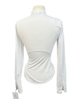 Horse Pilot 'Aerolight' Long Sleeve Shirt in White