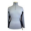 Harcour 'Caly' Long Sleeve Sun Shirt in Light Blue/Navy