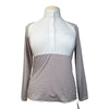 For Horses 'Alina' Technical Show Shirt in Red Horseshoes