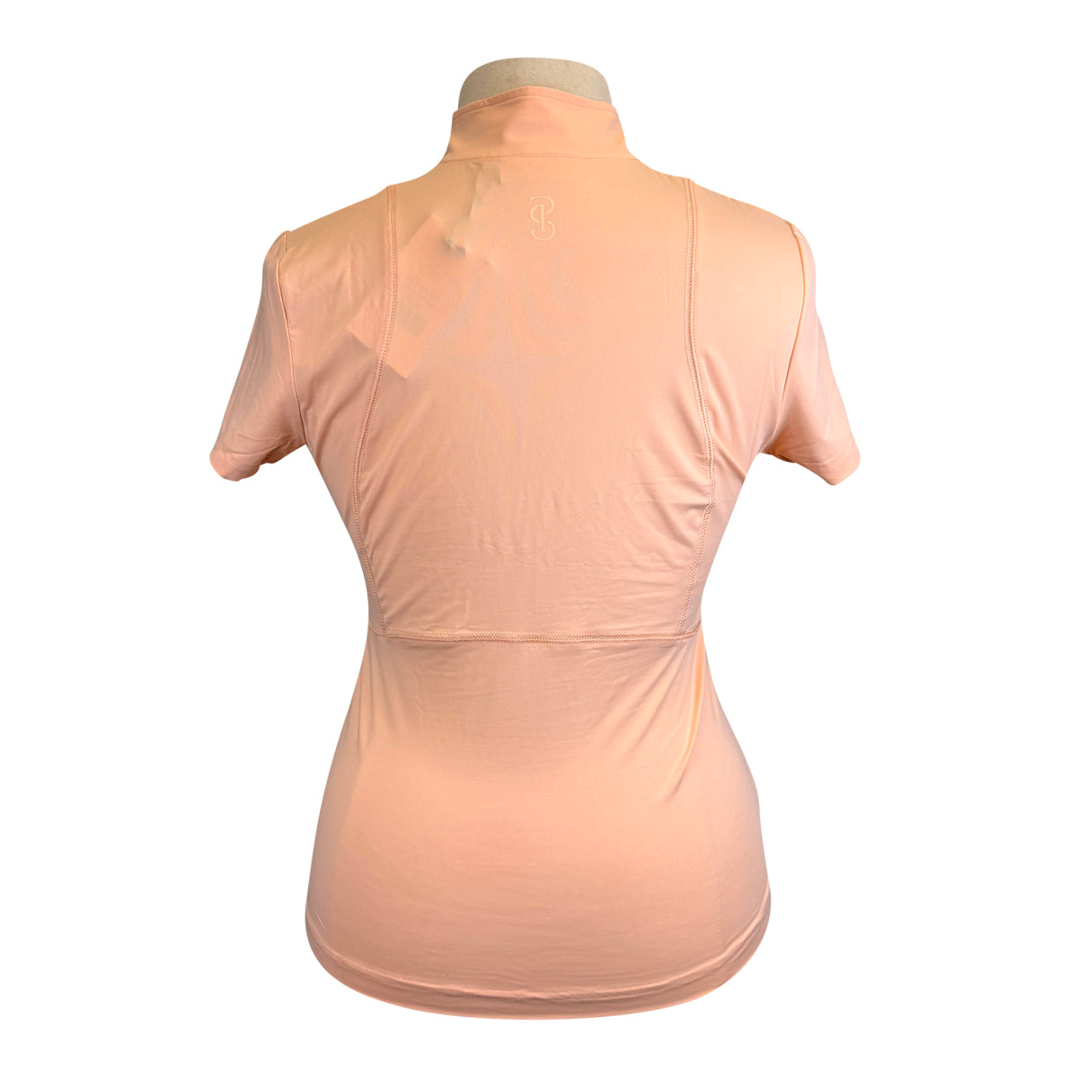PS of Sweden 'Adele' Short Sleeve Top in Peach