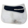 ThinLine Cotton Quilted Saddle Pad in White
