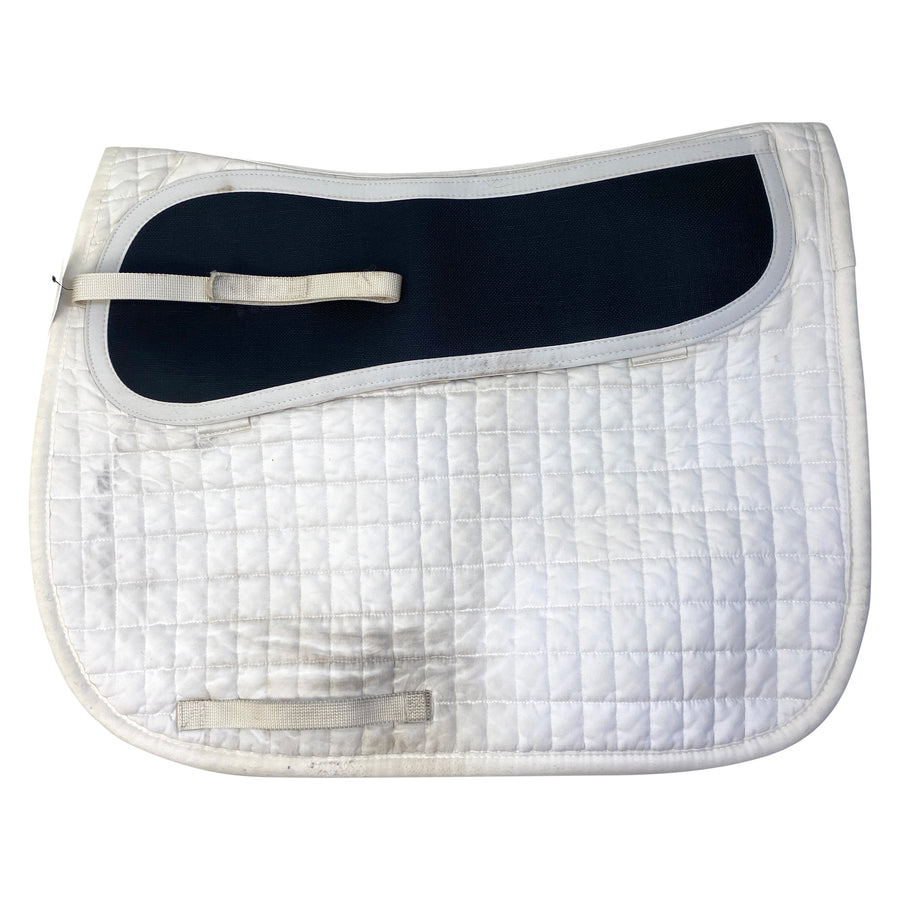 ThinLine Cotton Quilted Saddle Pad in White