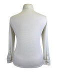 Pénélope Ladies Las Honey LS Show Shirt in White