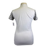 Calverro 'Short Stripe' Competition Shirt in White