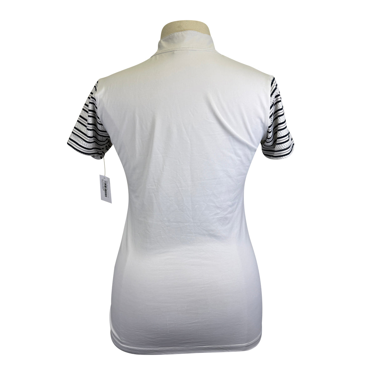 Calverro 'Short Stripe' Competition Shirt in White