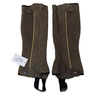 Thornhill Clarino Half Chaps in Brown
