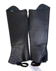 Huntley Equestrian Half Chaps in Black