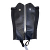 Huntley Equestrian Half Chaps in Black
