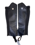 Huntley Equestrian Half Chaps in Black