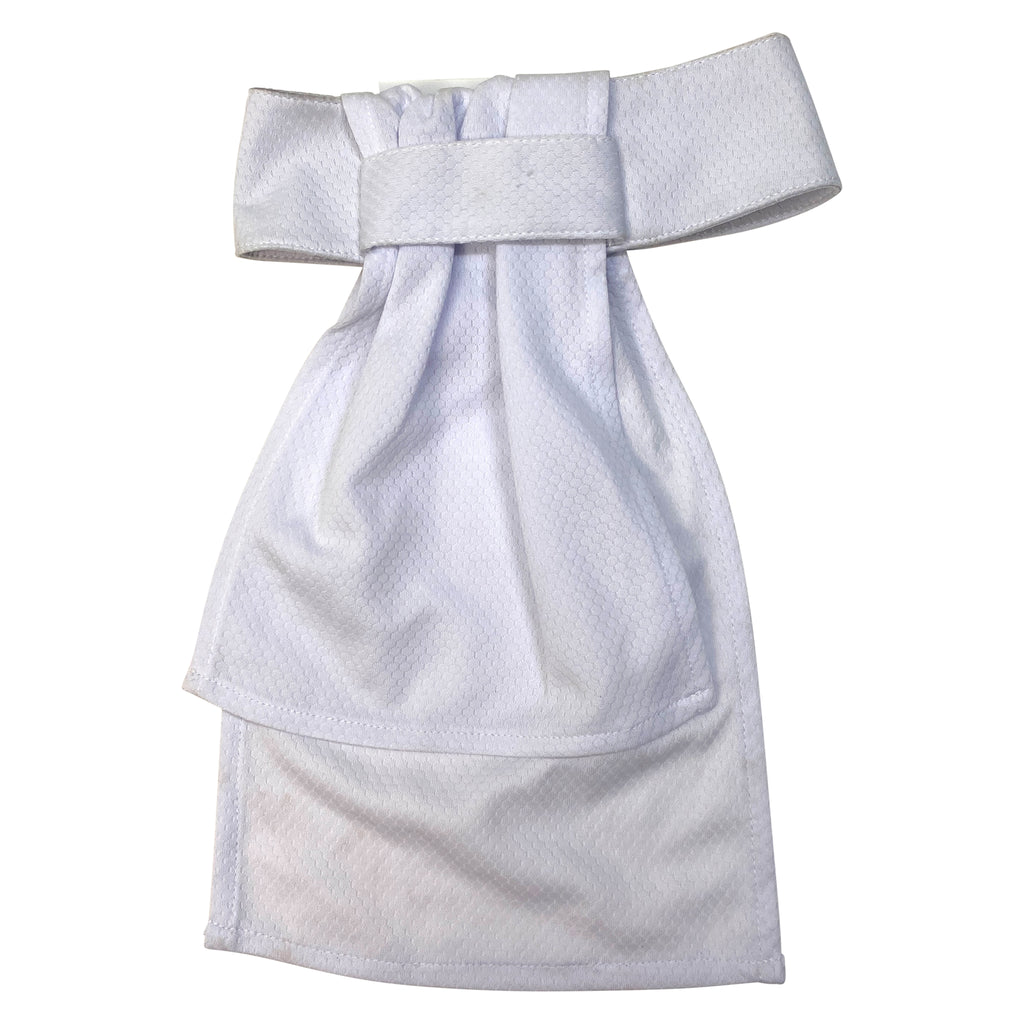 Ovation Dry-Tex Pre Tied Stock Tie in White
