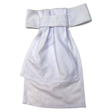 Ovation Dry-Tex Pre Tied Stock Tie in White